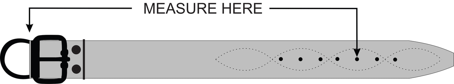 1.5" Leather Dog Collars