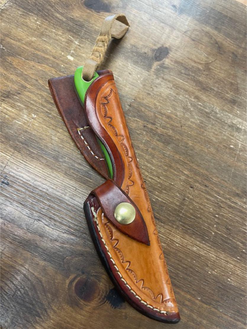 Arkansas Skinner in Green G-10