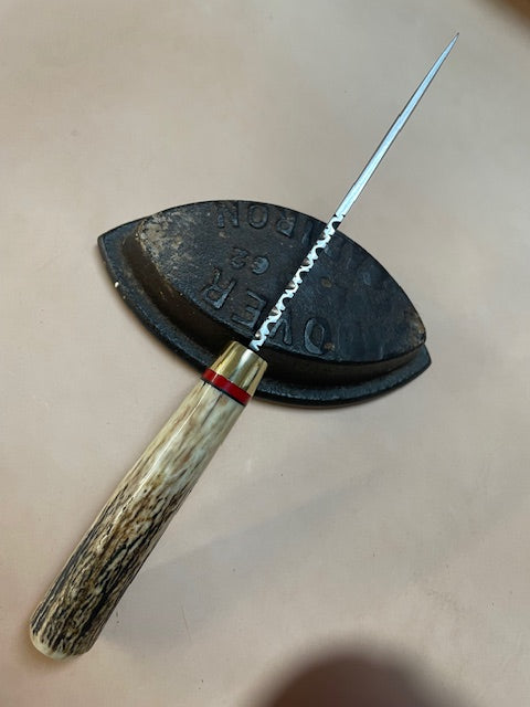 Antler handle Hunting knife
