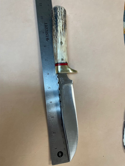 Antler handle Hunting knife